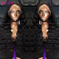 Perruques Lace Front en Cheveux Humains Brésiliens 100% Naturels de 30 Pouces, Fournisseur de Perruques Lace Front HD Ondulées Profondes Sans Colle en Cheveux Bruts 13x4 13x6
