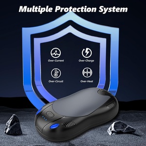 Calentadores de Manos Recargables USB Reutilizables de Doble Cara con Termostato Ajustable y Protección Contra Sobrecalentamiento para Mujeres y Hombres, Uso en Exteriores y en el Hogar - Product Image 3