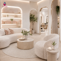 Conception d'intérieur pour salons de manucure et de beauté, service de rénovation commercial sur mesure pour instituts de beauté, décoration minimaliste pour salons de beauté