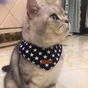 Nuevo babero para gatos, babero para la saliva de gatos, accesorios para gatos, babero para la saliva de perros, babero triangular para mascotas. - Product Image 1