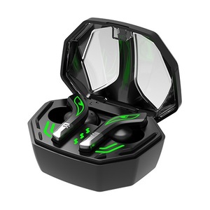 หูฟัง Tws Md158 ไร้สายบลูทูธสำหรับเล่นเกม ลดเสียงรบกวนในหู พร้อมไฟ RGB ชาร์จแบบ Type C - Product Image 1