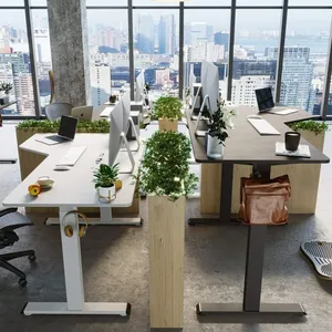 Pour utilization <span class=keywords><strong>au</strong></span> <span class=keywords><strong>bureau</strong></span> moteur tavolo unico elevatrice elettrique en L <span class=keywords><strong>bureau</strong></span> de travail pour chambre - Product Image 3