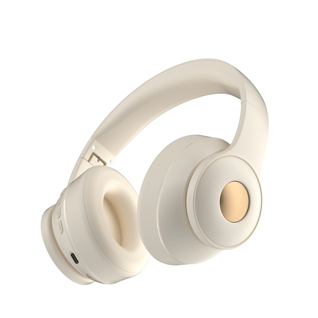 Professional ANC+ENC Dual Noise Cancelling Headset, Metal Texture Wireless Hi-Fi Sound for Executive Office