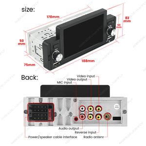 Mekede ระบบ <span class=keywords><strong>L2</strong></span> L1 L3 5นิ้วไร้สาย/ใช้สายในรถระบบ SWC สำหรับใช้งานกับฟังก์ชั่น BT ความละเอียด800*480 - Product Image 3