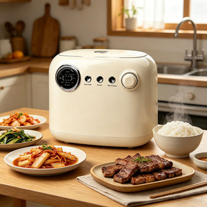Appareils de cuisine, cuisinière à riz électrique numérique multifonctionnelle compacte et professionnelle pour une cuisson rapide, pour un usage domestique - Product Image 1