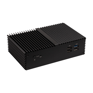 Q10921G4 Qotom Q10921G4 Mini PC de bureau Alder Lake-N N97 Quad Core 3.6GHz 4 Ethernet Mini ordinateur sans ventilateur - Product Image 5