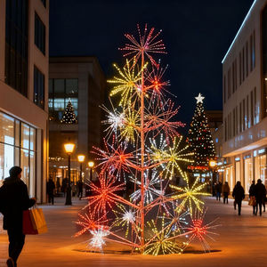 다이나믹 모델링 조명 장식 정원 경관 조명 변환 3D 포인트 컨트롤 불꽃 조명 - Product Image 6