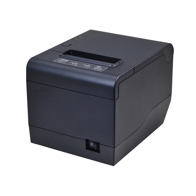 80mm Auto Cut Thermal Receipt Ticket Printer USB Interface CE Certified 1-Year Warranty in Stock