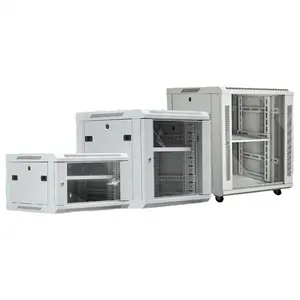 6u 9u 12u服务器机架壁柜19英寸标准网络柜SPCC冷Rold钢加厚弱电箱柜