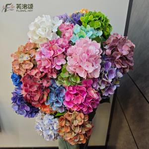 2026年畅销新款触摸绣球花24.41英寸婚礼和家居装饰花卉不易掉落高品质 - Product Image 1