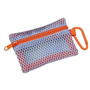 Transparent Mesh <b>Makeup</b> Bag, Portable Cosmetic Pouch with Zipper,Flat Design <b>for</b> Toiletries and <b>Makeup</b> <b>Storage</b> - Product Image 5