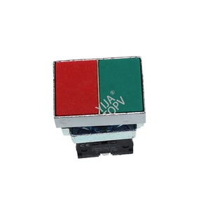 <span class=keywords><strong>LAY5</strong></span>-BL8325 XB2-BL8325 bl8425 đôi nút kim loại bắt đầu/dừng chuyển đổi 1no1nc kết hợp màu đỏ màu xanh lá cây - Product Image 3