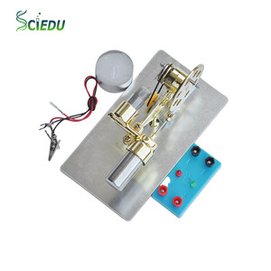 SCIEDU école physique laboratoire Instrument expérience scientifique et Kit d'enseignement <span class=keywords><strong>moteur</strong></span> <span class=keywords><strong>Stirling</strong></span> modèle de <span class=keywords><strong>moteur</strong></span> à vapeur - Product Image 1