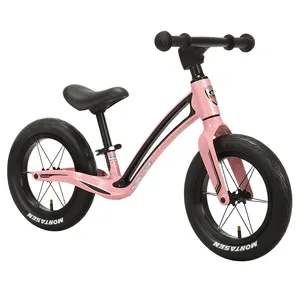 חדש Montasen ילדי איזון אופני מסגרת תינוק ילדי 12 אינץ גלגל אין דוושת אופניים הראשונים באיכות גבוהה