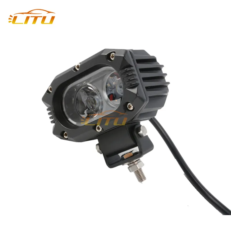 LITU Accessoires pour véhicules de 50W LED Work Light with Brightness Spot Flood Aluminium IP67 Headlight Flood Mazda 3 Led 2011