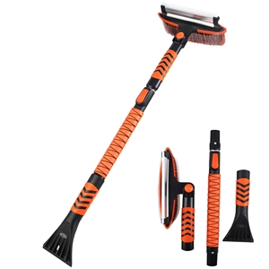 Chải đầu xe kính chắn gió Kính thiên văn tuyết bàn chải cao cấp Eva chống đóng băng xử lý 360 độ xoay Băng <span class=keywords><strong>scraper</strong></span> - Product Image 1