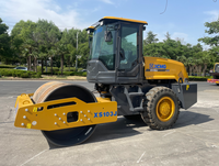 Nouvelle marque, rouleau vibratoire de 10 tonnes, compacteur de sol à tambour unique XS103J, pompe Eaton, haute efficacité, pièces de rechange incluses, prix bas