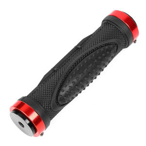 Stabilisateur de caméra d'action avec poignée métallique, lumière LED, grip en mousse caoutchoutée et tête de bâton de trekking – Équipement de photographie extérieure - Product Image 3