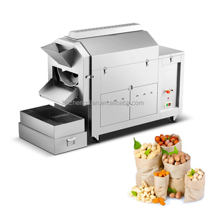 Tostador Comercial para Semillas de Melón, Cacahuetes y Castañas / Máquina Tostadora de Tambor a Gas - Product Image 4