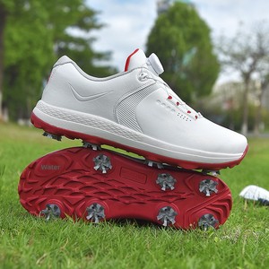 Chaussures <span class=keywords><strong>de</strong></span> <span class=keywords><strong>golf</strong></span> imperméables pour hommes, chaussures <span class=keywords><strong>de</strong></span> <span class=keywords><strong>golf</strong></span> professionnelles pour hommes, grande taille avec semelle extérieure <span class=keywords><strong>en</strong></span> caoutchouc 40-47 - Product Image 1