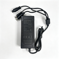 Pengisi Daya Baterai Lithium 29.4V 2A Mini Ringkas dan Ringan untuk Peralatan Portabel Salon Kecantikan 24V