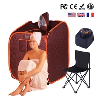 Máquina de Spa Privada para Uso Doméstico, Diseño Ligero y Plegable, Mini Carpa Portátil, Caja de Sauna de Vapor Húmedo