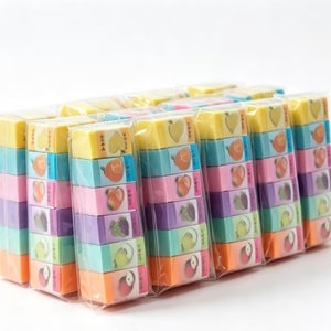Borrador con Diseño de Frutas, Económico y Popular, Material Escolar, Novedoso, Bonito, Mini Borrador de Goma Perfumado para Lápiz - Product Image 2