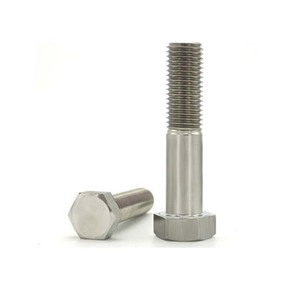 Boulons hexagonaux en acier inoxydable, haute résistance, résistants à la corrosion, finition brute, M6 DIN931 DIN933 - Product Image 4