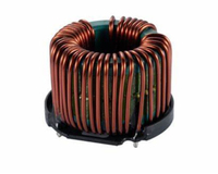 Inducteur toroïdal à noyau magnétique NiZn, bobine à anneau, bobine toroïdale à courant élevé, serpentin traversant, suppresseur EMI haute fréquence à faible perte