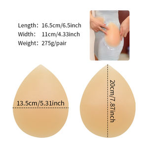 Inserts en Silicone Grande Taille pour Hanches Effet Push-Up Lingerie Gainante Rehausseur de Fesses et Galbe de la Silhouette - Product Image 6