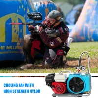 Pompa Udara PCP Bertenaga Gas DMC High Performance 4500psi 300bar untuk Menyelam