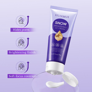 Crème CC éclaircissante Hunmui Snow 2,47 Fl.Oz/70g Texture légère et imperméable - Product Image 4