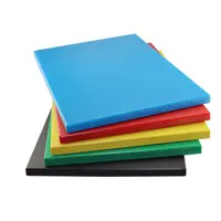 Food Grade LDPE Vegetable Board Plastic Square Large Chopping Board Cutting Board Wholesale for Restaurant