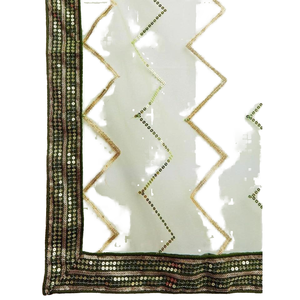 Sorprendente lentejuelas verdes arte seda novio desgaste elegante boda Lehenga Choli con características de comodidad Premium - Product Image 1