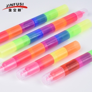 Trường Sơn 6 Phần Graffiti Marker <span class=keywords><strong>Highlighter</strong></span> Biểu Tượng Tùy Chỉnh Bút Nhiều Màu - Product Image 1