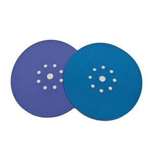 Disque abrasif bleu-violet de 9 pouces à 9 trous, spécial <span class=keywords><strong>ponçage</strong></span> mural, fixation auto-agrippante, pour le polissage du mastic mural et du <span class=keywords><strong>plâtre</strong></span> - Product Image 3
