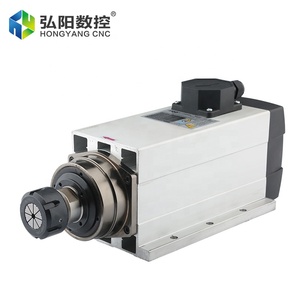 Motor Spindle Gdz <span class=keywords><strong>Gdf</strong></span> de 80 mm, 2.2 kW, 4 kW, Refrigerado por Aire, 24000 rpm, Kit Atc Hqd, Refrigeración, 3.5 kW, 18000 rpm, 800 W, Er11 Cuadrado, Cnc - Product Image 4