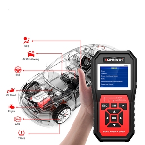 <span class=keywords><strong>KW460</strong></span> Outil de diagnostic complet pour voiture Scanner de problèmes de système de carrosserie de châssis d'entraînement pour Mercedes Benz - Product Image 1