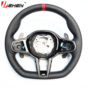 Nuevo Volante Deportivo de Fibra de Carbono Serie 1234 con Costuras Blancas Modificado para 24 CS Z4 G20 G22 3 para BMW. 24 Cs - Product Image 2