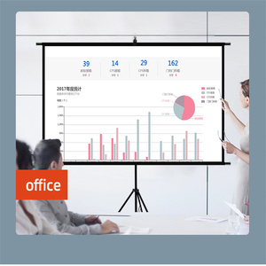 150 Inch Màn Hình Máy Chiếu Với Đứng, Alr 4K HD16:9 <span class=keywords><strong>Tripod</strong></span> Màn Hình Máy Chiếu Cho Ngoài Trời Rạp Hát Tại Nhà Sân Sau - Product Image 5