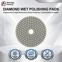 Tampons de polissage manuels en céramique diamantée à spécifications multiples pour pierre, granit, marbre, quartz, outils, tampons de polissage humide pour porcelaine