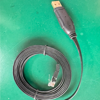 Cable de Consola Utech FTDI para Equipos de Red, Routers, Switches y Firewalls, Cable de Consola USB a RJ45 RS232