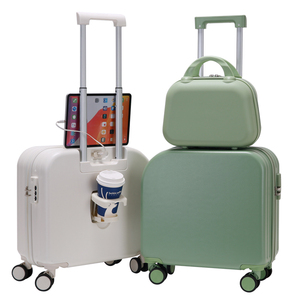 Equipaje Maleta de <span class=keywords><strong>viaje</strong></span> Batería y <span class=keywords><strong>cuna</strong></span> 18 pulgadas Cabin Crew Trolly <span class=keywords><strong>Mini</strong></span> maleta Vintage Kids Trolley Maleta Deluxe Bag - Product Image 5