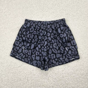 Abbigliamento Coordinato Mamma e Figlia, Abbigliamento Sportivo per Fitness e Yoga, Pantaloncini Estivi Colorati con Stampa Leopardata - Product Image 6