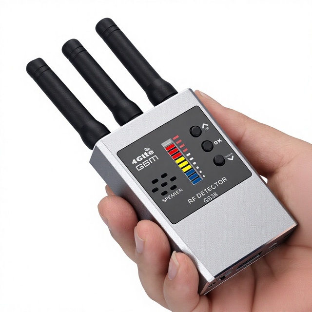 G638W Detector Hotel Camera Anti Spy, Anti Eavesdropping, Anti Positioning, Infrared Scanning, Wireless Device Detection