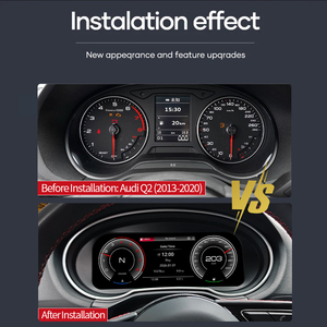 หน้าปัดดิจิตอล JIUTREE สำหรับรถยนต์ Audi Q2 Q3 Q5 A3 A6L A7 TT จอ LCD แสดงผลแบบคลัสเตอร์ แผงหน้าปัดดิจิตอลแบบ Virtual Cockpit - Product Image 5