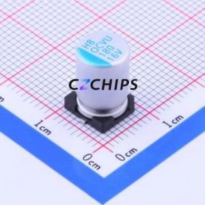 OVU181M1CTR-0812 ตัวเก็บประจุแบบแข็ง SMD, D8xL12 มม. ( ความจุ: 180uF ) ( ความแม่นยำ: 20% แรงดันไฟฟ้าที่กำหนด: 16V ) - Product Image 1