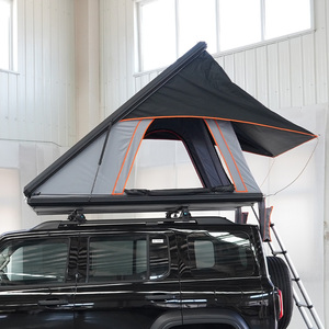 Carpa de techo rígida de aluminio para vehículos pequeños, tipo Dachzelt, para camping al aire libre, SUV, para observar el cielo nocturno. - Product Image 1