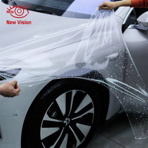 1.52m <span class=keywords><strong>X</strong></span> 15m Enveloppe de carrosserie en TPU à cicatrisation automatique <span class=keywords><strong>Film</strong></span> de protection contre les UV de peinture OEM Enveloppe de voiture anti-rayures - Product Image 1