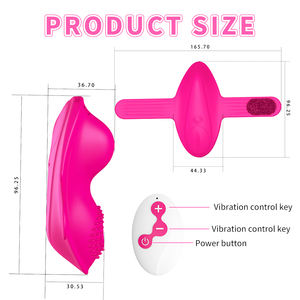 Vibrador <span class=keywords><strong>de</strong></span> Succión <span class=keywords><strong>de</strong></span> Clítoris, Juguete Sexual para Mujeres con Control Remoto y Bragas Sexys - Product Image 2
